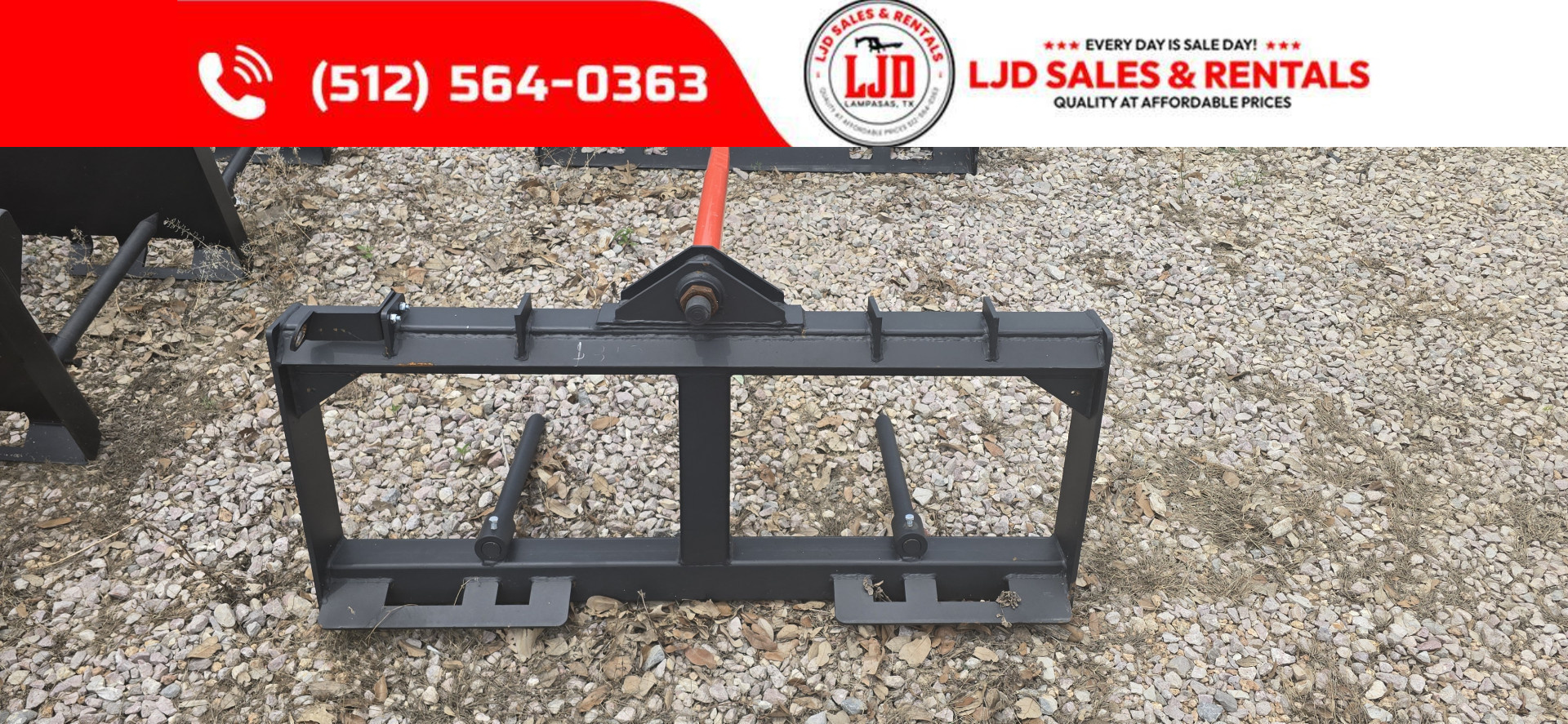 New Hay Spear - Skid Steer Attachment