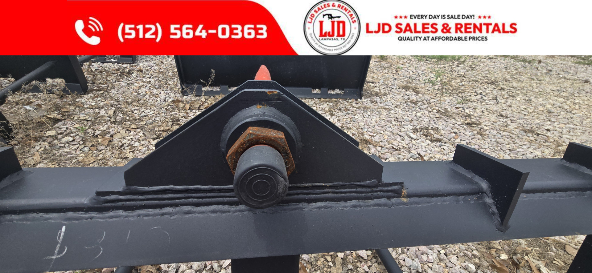New Hay Spear - Skid Steer Attachment