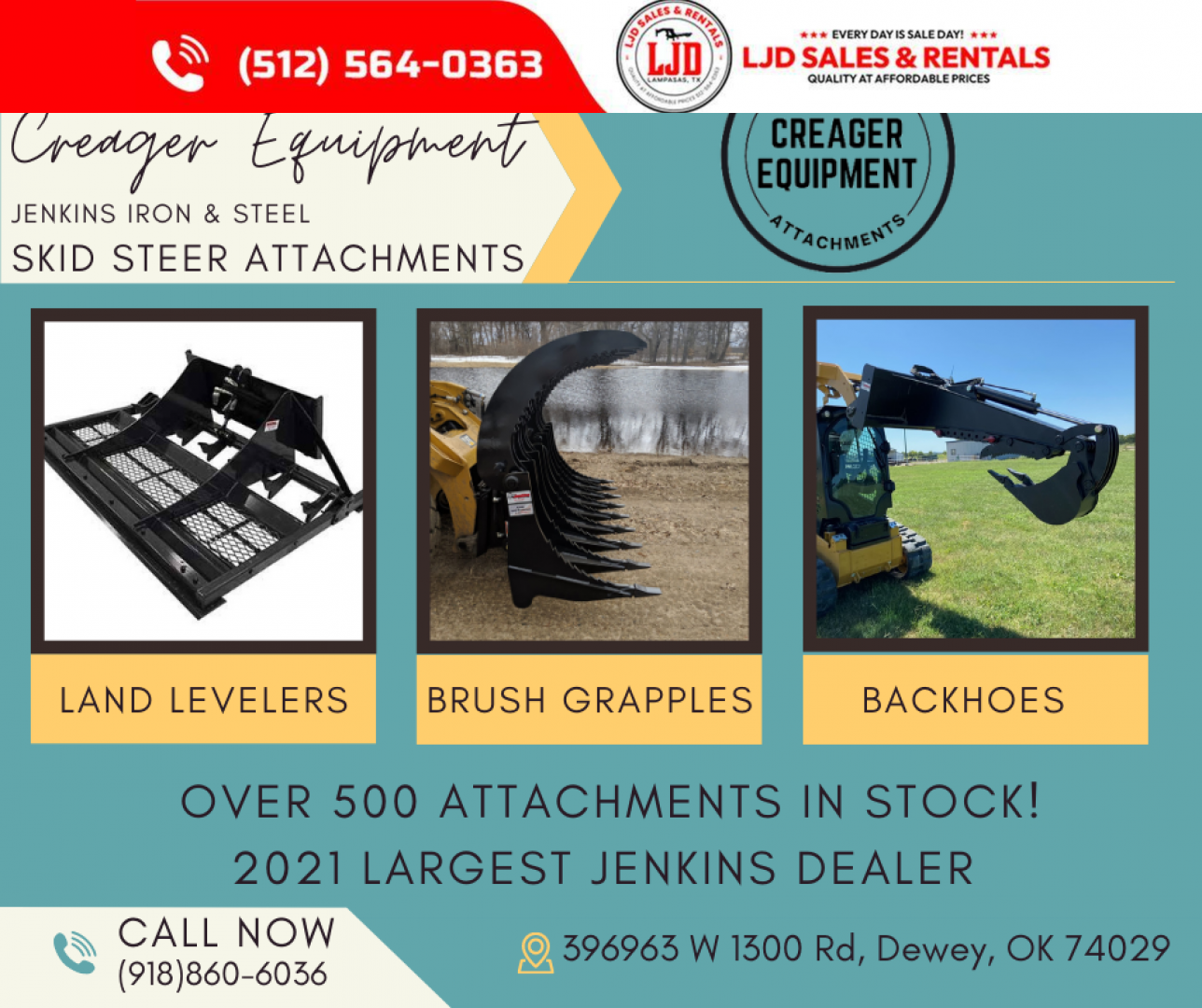 New 2025 Jenkins Iron and Steel TREEPOST PULLER - Skid Steer Attachment Attachment