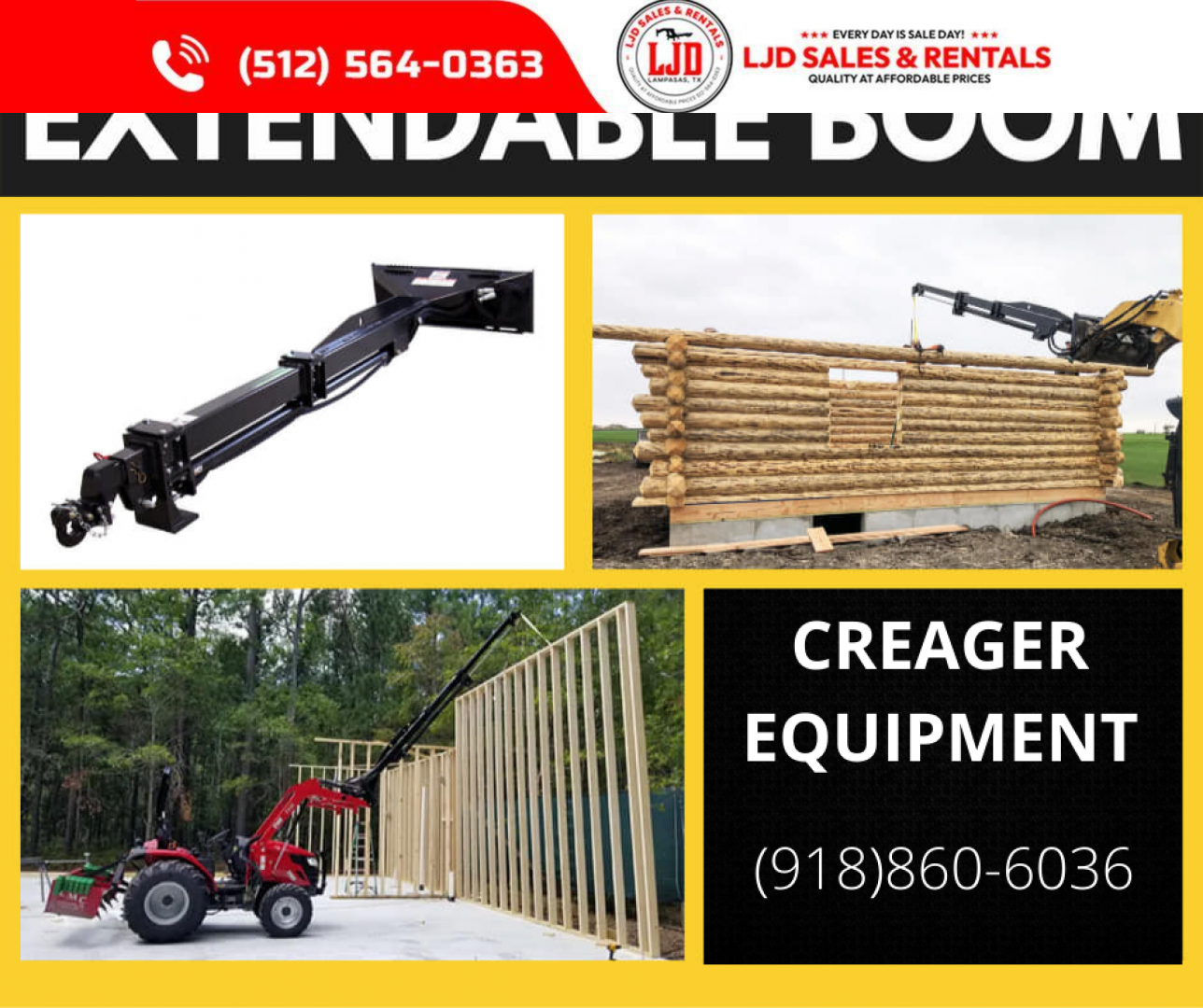 New 2025 Jenkins Iron and Steel TREEPOST PULLER - Skid Steer Attachment Attachment