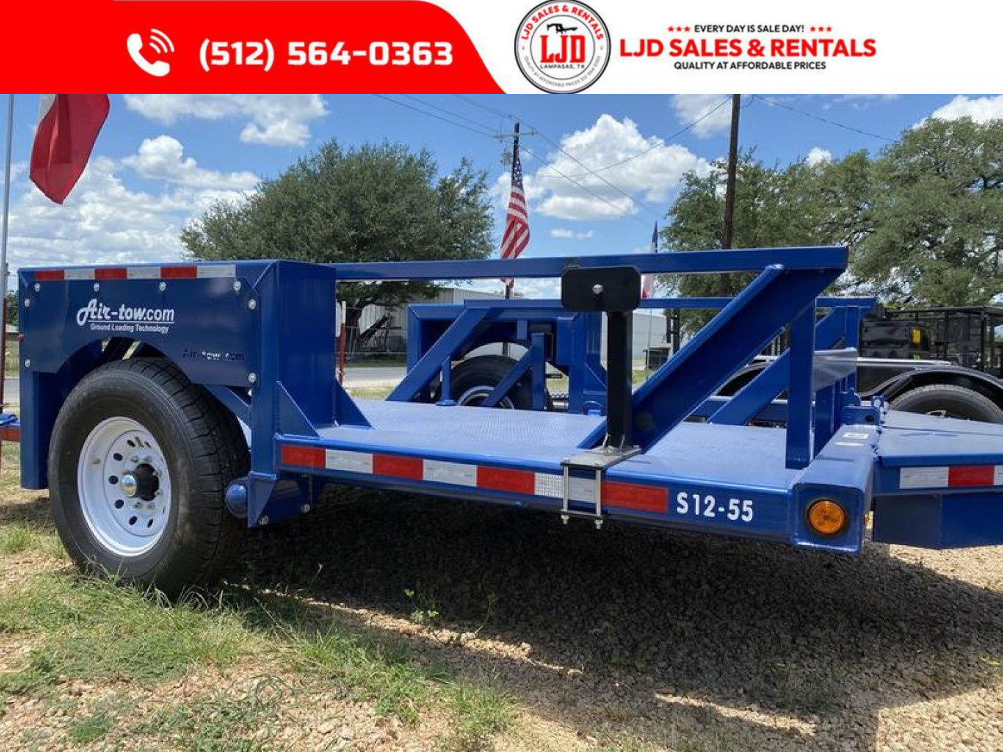 New 2020 Air Tow S12- Power Up - Power Down Trailer