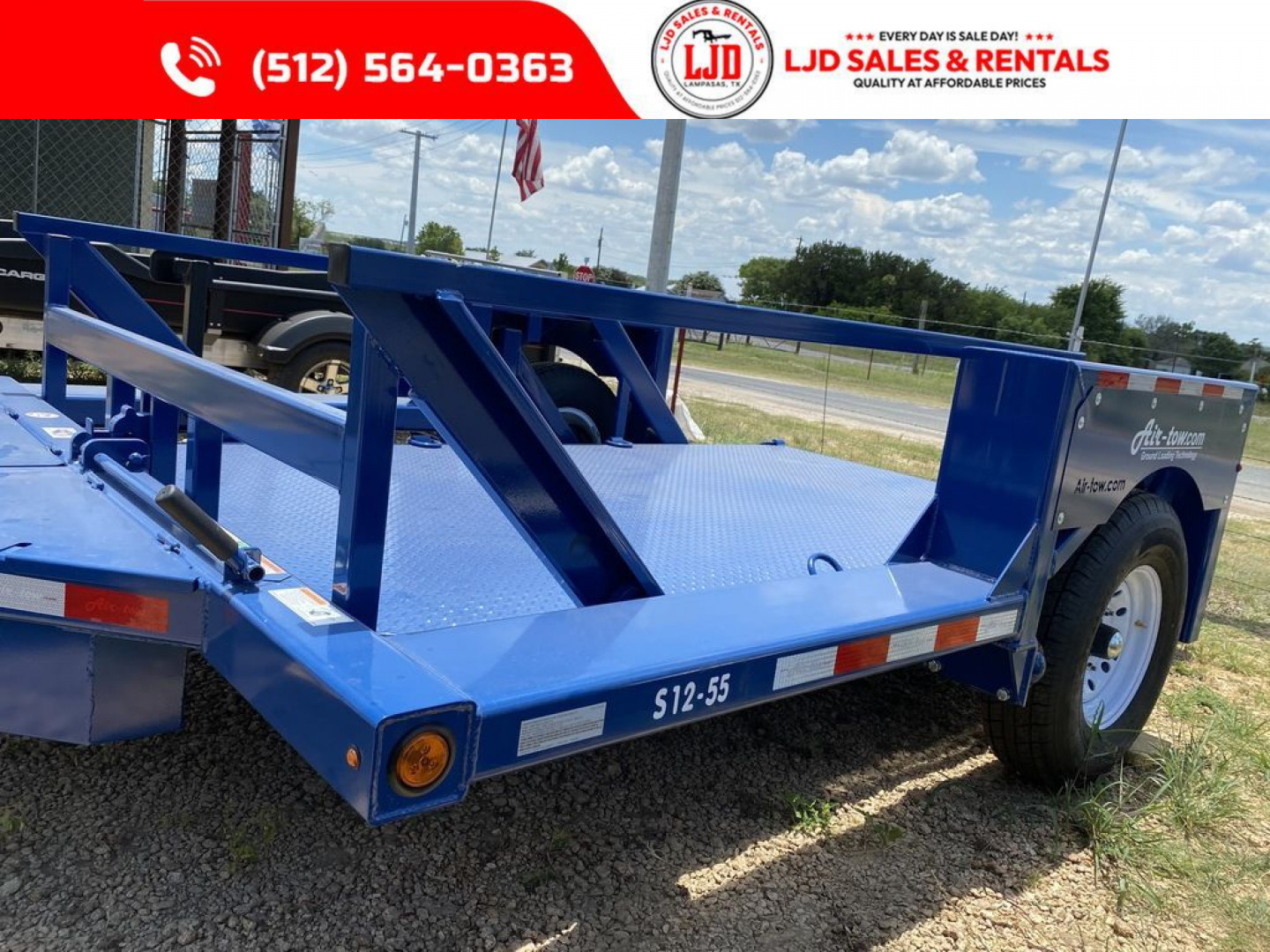 New 2020 Air Tow S12- Power Up - Power Down Trailer