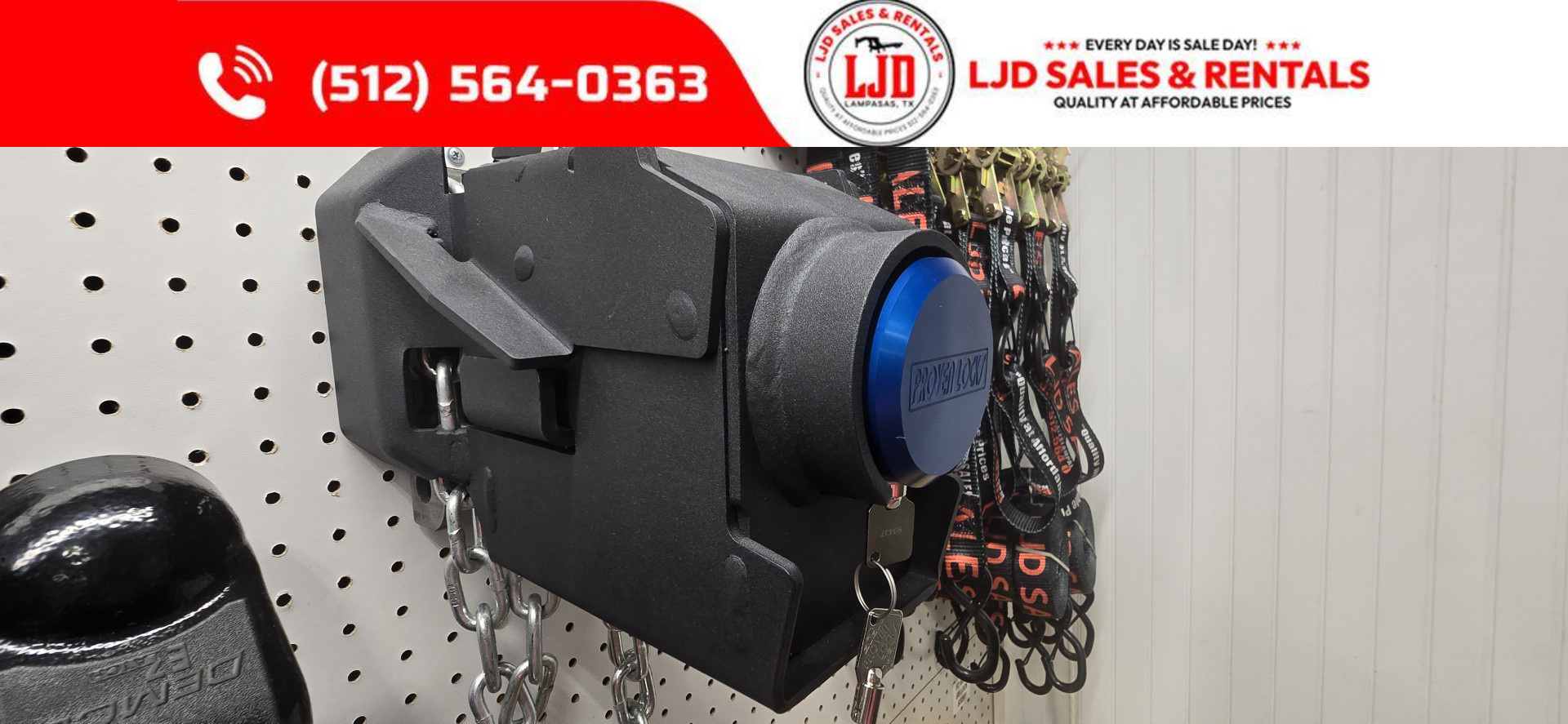 New 2025 Proven Locks Trailer Lock Accessories