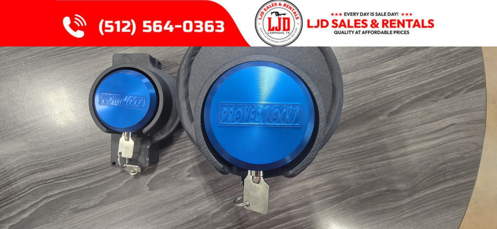 New 2025 Proven Locks Trailer Lock Accessories