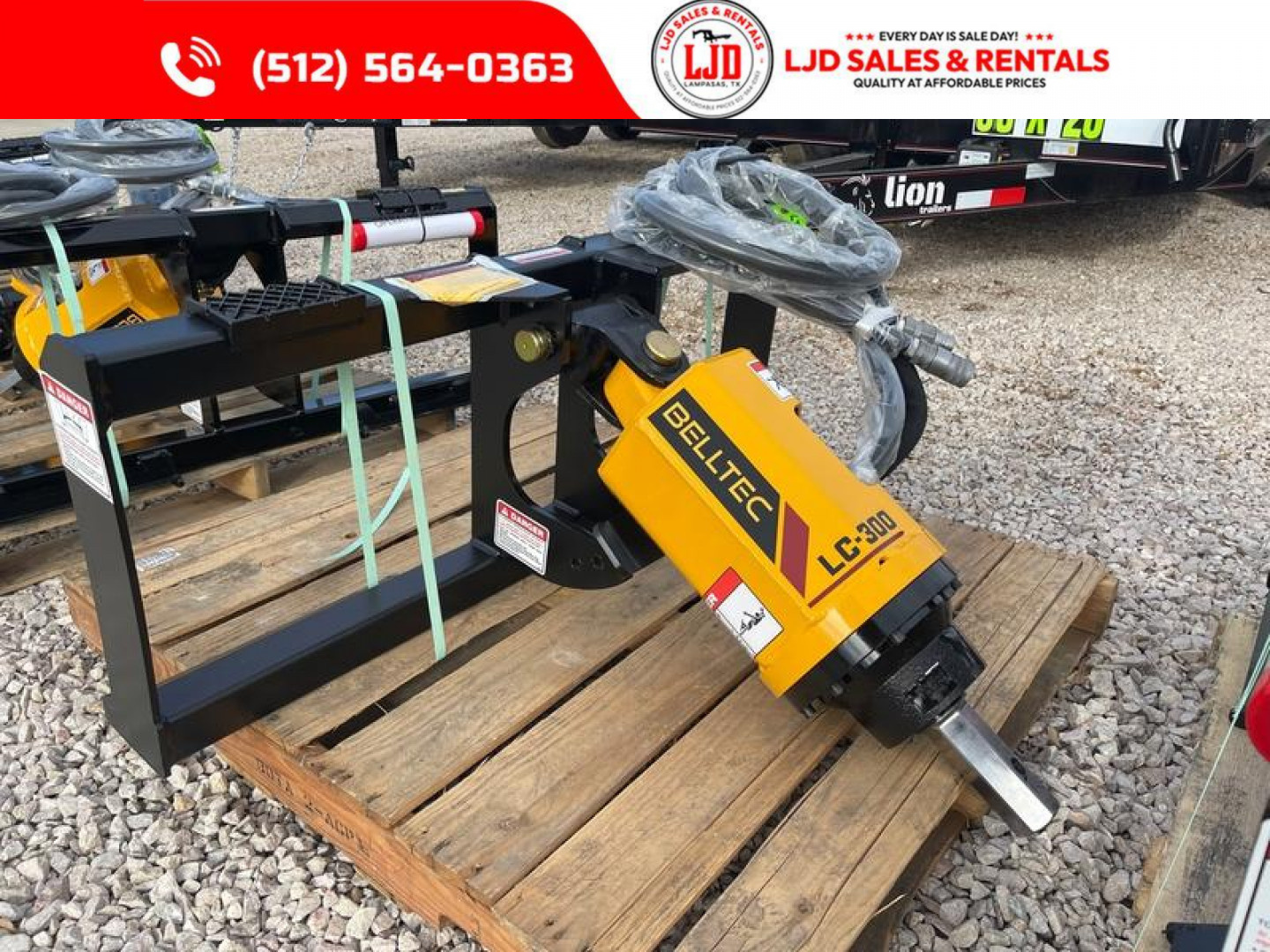 New 2026 Belltec LC-300 - Skid Steer Auger Attachment