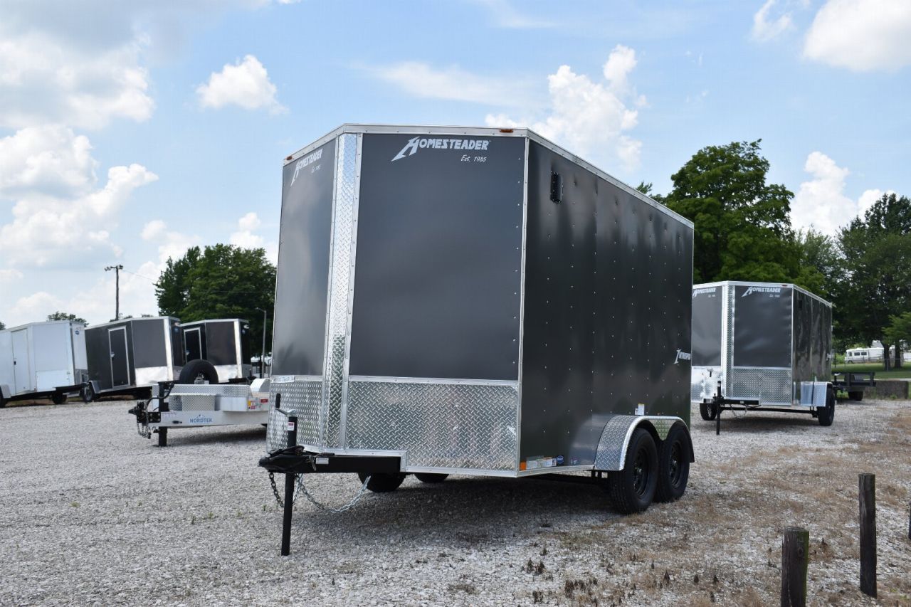 New 2025 Homesteader Trailer 712 IT 7 TALL RAMP Cargo / Enclosed Trailer