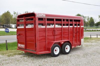 New 2026 CornPro SB-16 6S Stock / Stock Combo Trailer