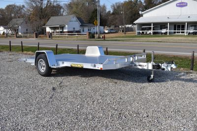 New 2027 Aluma 8214H-TILT Utility Trailer