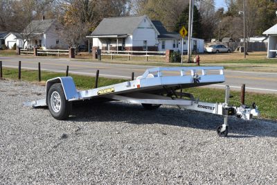 New 2027 Aluma 8214H-TILT Utility Trailer