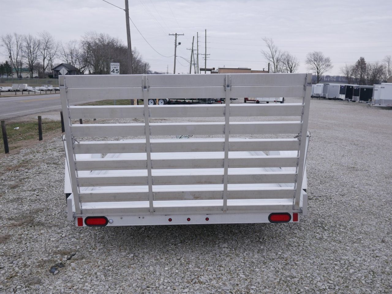 New 2026 Aluma 7210H-TG Utility Trailer