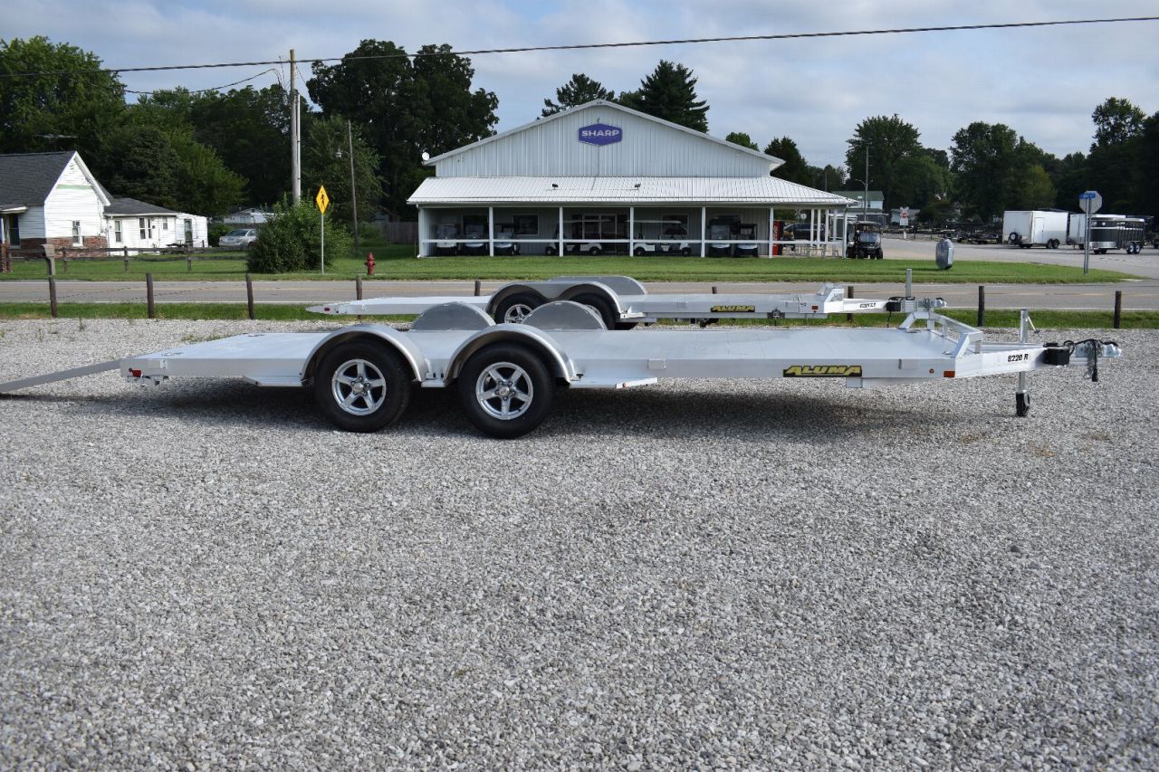 New 2025 Aluma 8220TA Utility Trailer