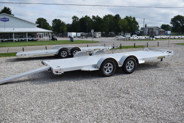 New 2025 Aluma 8220TA Utility Trailer