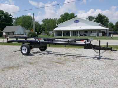 New 2023 T&B Welding & Trailers 21' BUMPER 4 BALE Hay Trailer