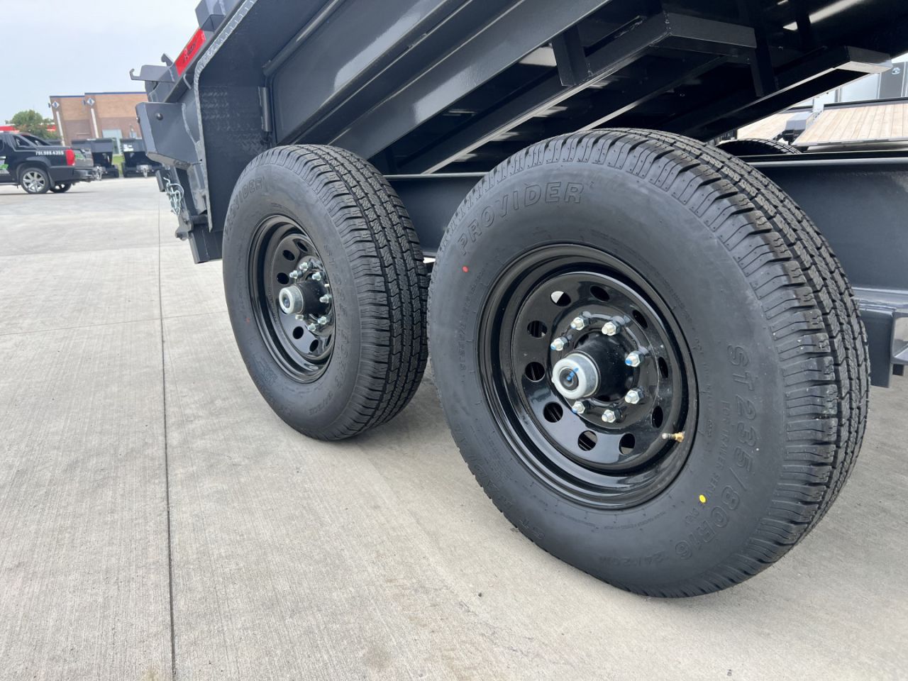 New 2027 Horizon Trailers EZ7 16ft Dump Trailer
