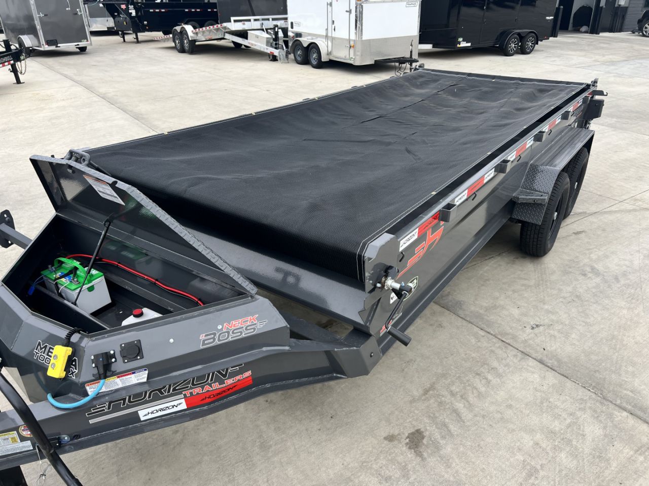 New 2027 Horizon Trailers EZ7 16ft Dump Trailer