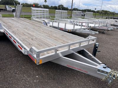 New 83x22ft Aluminum Heavy Duty Equipment Trailer