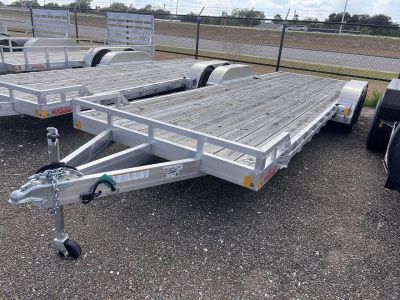 New 2023 ALCOM 83x24ft Aluminum  Car Hauler