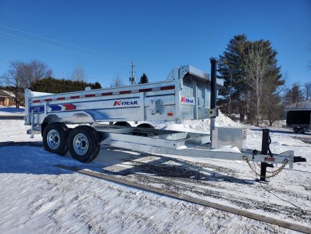 New 2025 K-TRAIL 7 x 14 HD Expert Series 7 Ton Dump Trailer