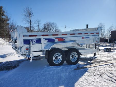 New 2025 K-TRAIL 7 x 14 HD Expert Series 7 Ton Dump Trailer