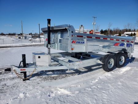 New 2025 K-TRAIL 7 x 14 HD Expert Series 7 Ton Dump Trailer