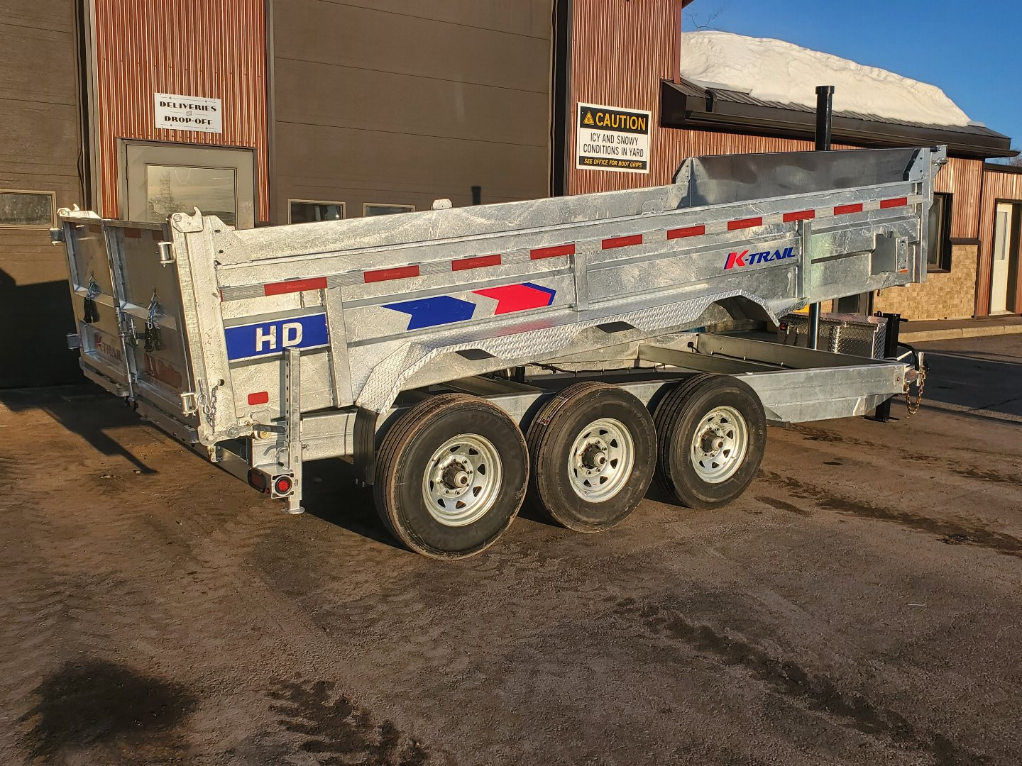 New 2026 K-Trail 7 x 16 HD Expert Series 10.5 Ton Dump Trailer