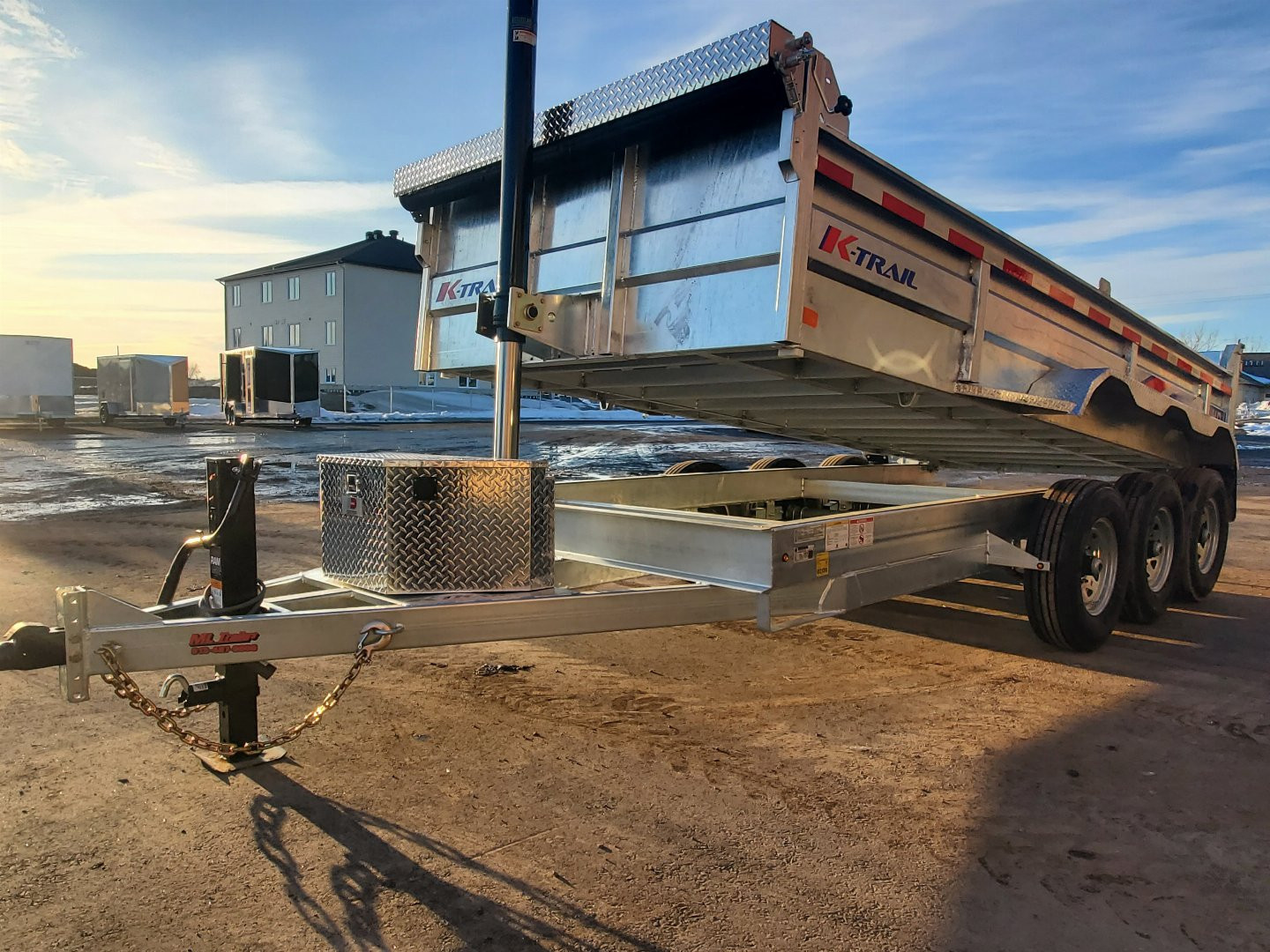 New 2026 K-Trail 7 x 16 HD Expert Series 10.5 Ton Dump Trailer