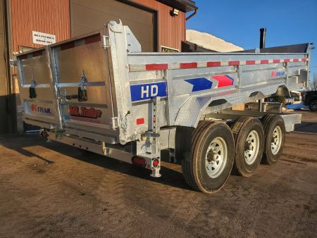 New 2026 K-Trail 7 x 16 HD Expert Series 10.5 Ton Dump Trailer