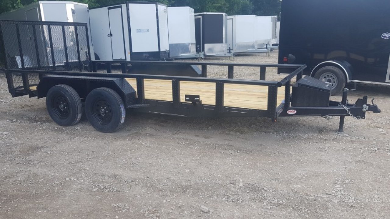 New 2027 MEB 83' x 16' Pipetop With Ramp Utility trailer 7K