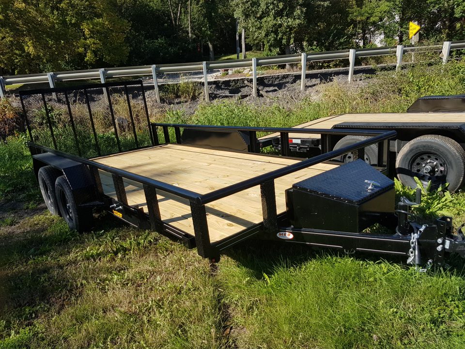New 2027 MEB 83' x 16' Pipetop With Ramp Utility trailer 7K