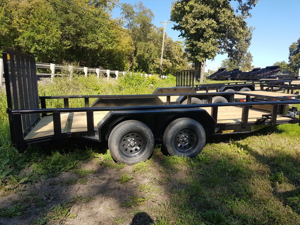 New 2027 MEB 83' x 16' Pipetop With Ramp Utility trailer 7K