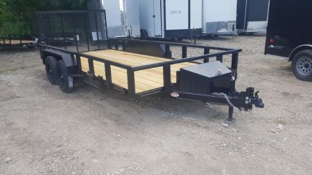 New 2027 MEB 83' x 16' Pipetop With Ramp Utility trailer 7K