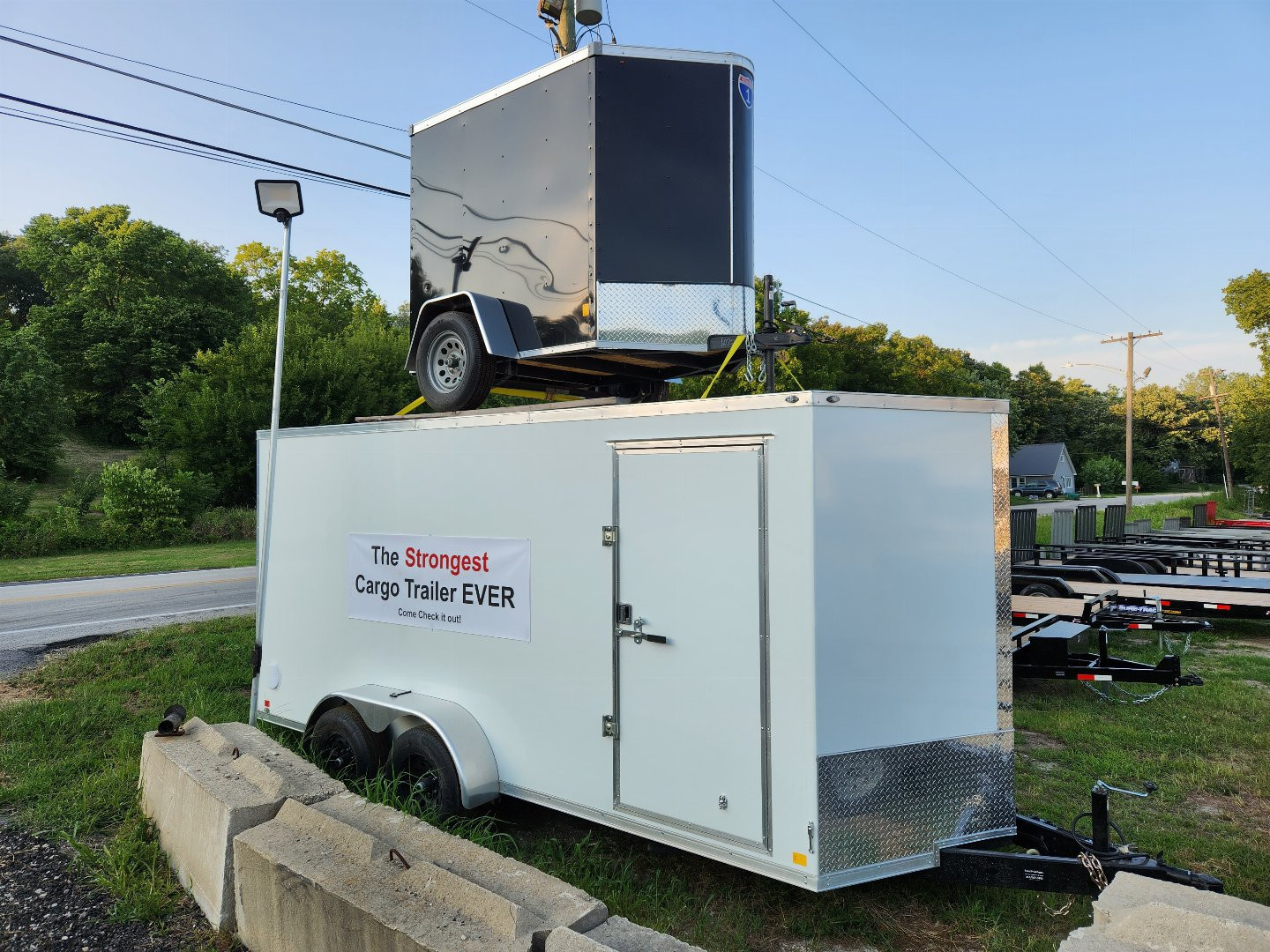 New 2026 Cell-Tech Trailers 7x14 10K Strongest Trailer Ever Built Cargo