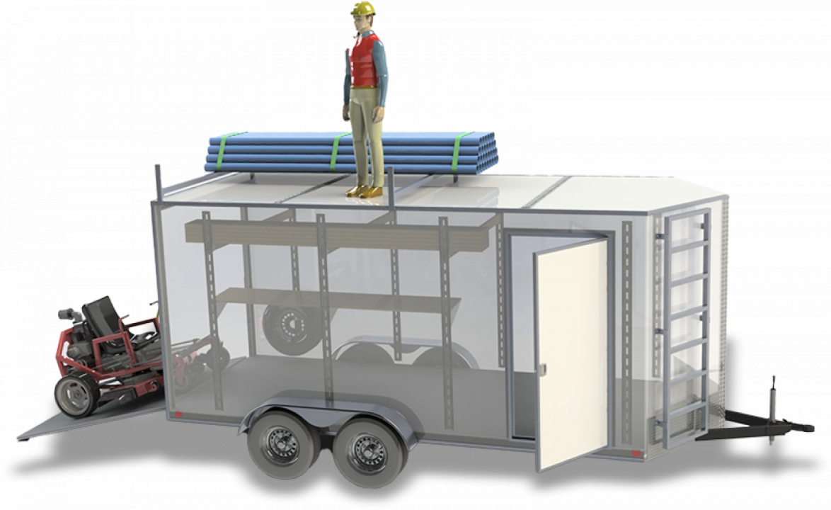 Used 2026 Cell-Tech Trailers 7x14 10K Strongest Trailer Ever Built Cargo