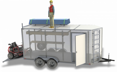 Used 2026 Cell-Tech Trailers 7x14 10K Strongest Trailer Ever Built Cargo