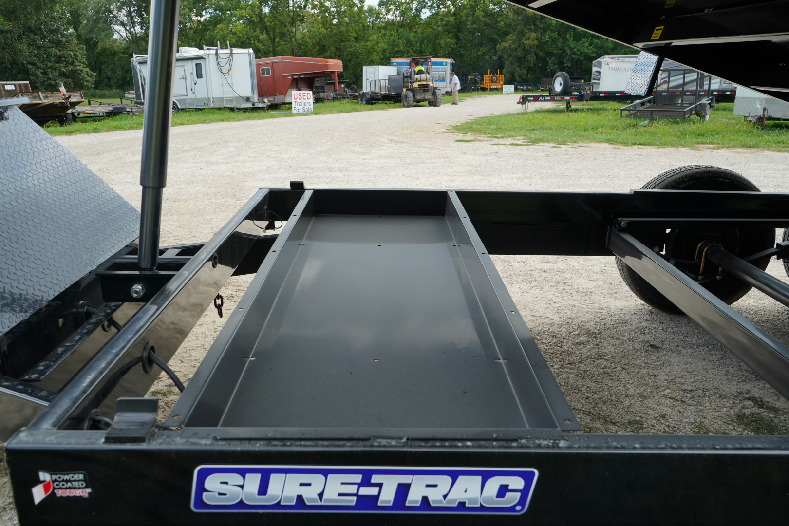 New 2026 Sure-Trac 82x14 Telescopic Dump Trailer 14K