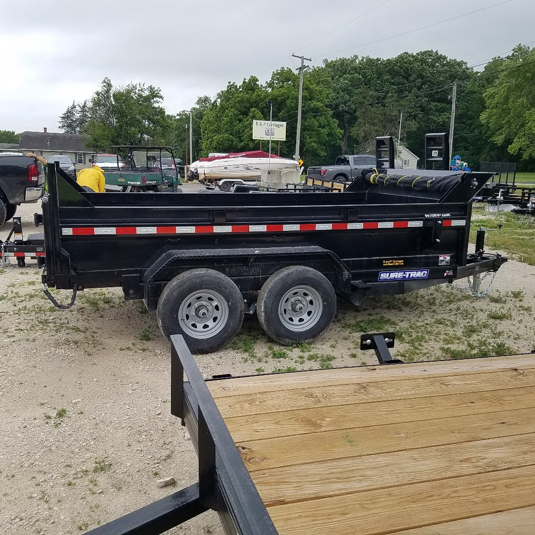 New 2026 Sure-Trac 6x12 Low Pro dump 10K Dump Trailer