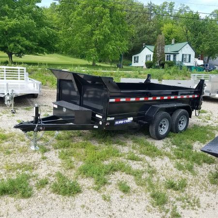 New 2026 Sure-Trac 6x12 Low Pro dump 10K Dump Trailer