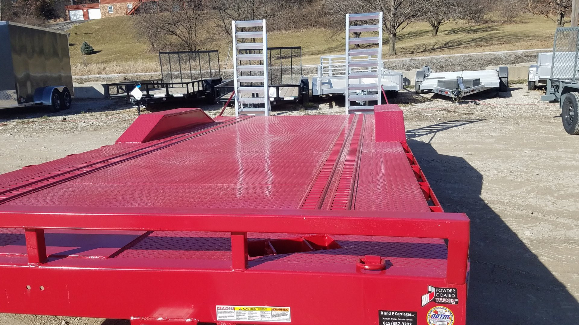 New 2024 Sure-Trac 8.5 x 22 (20+2) Full-Width Equipment Trailer Equipment Trailer