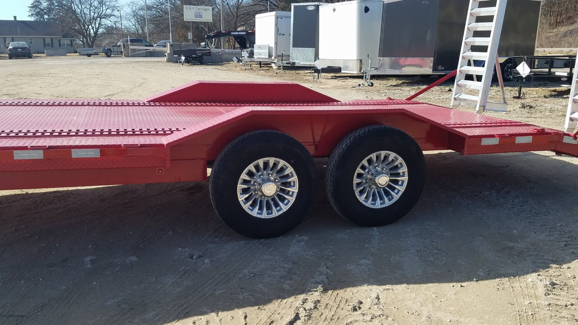 New 2024 Sure-Trac 8.5 x 22 (20+2) Full-Width Equipment Trailer Equipment Trailer