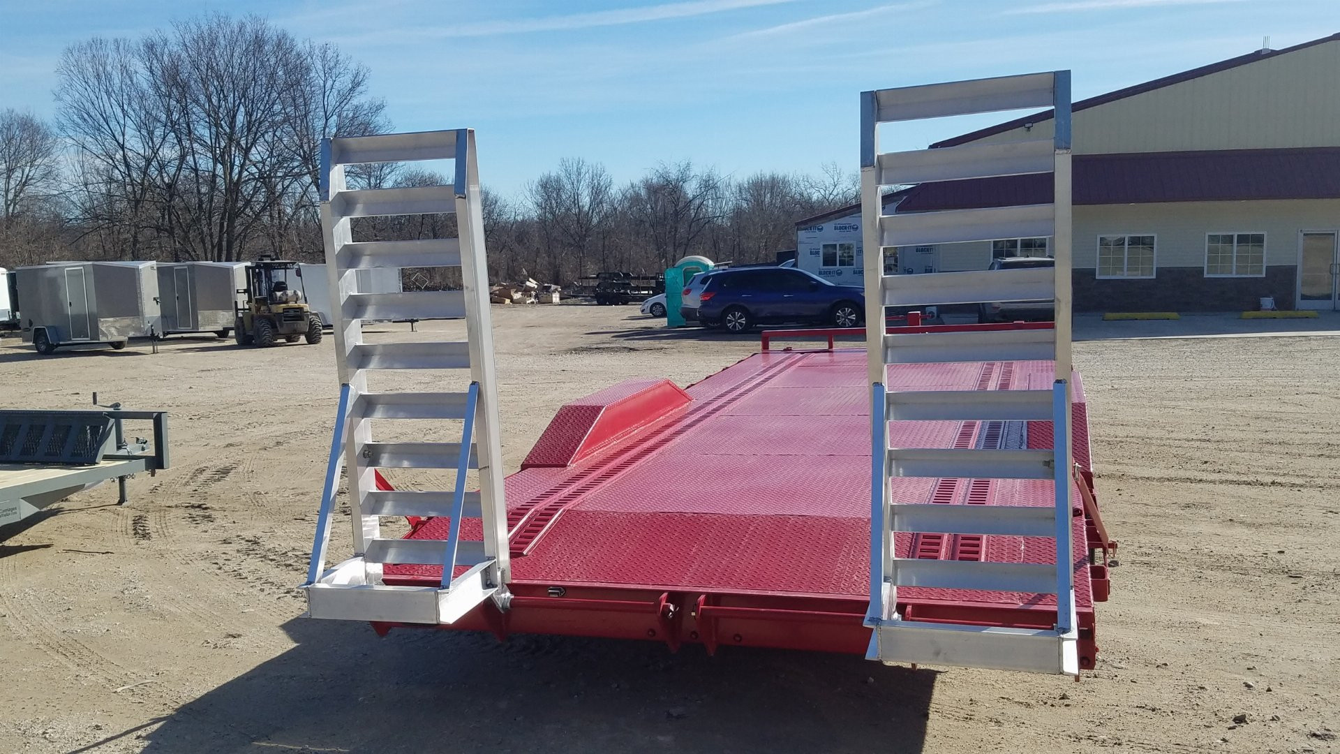 New 2024 Sure-Trac 8.5 x 22 (20+2) Full-Width Equipment Trailer Equipment Trailer