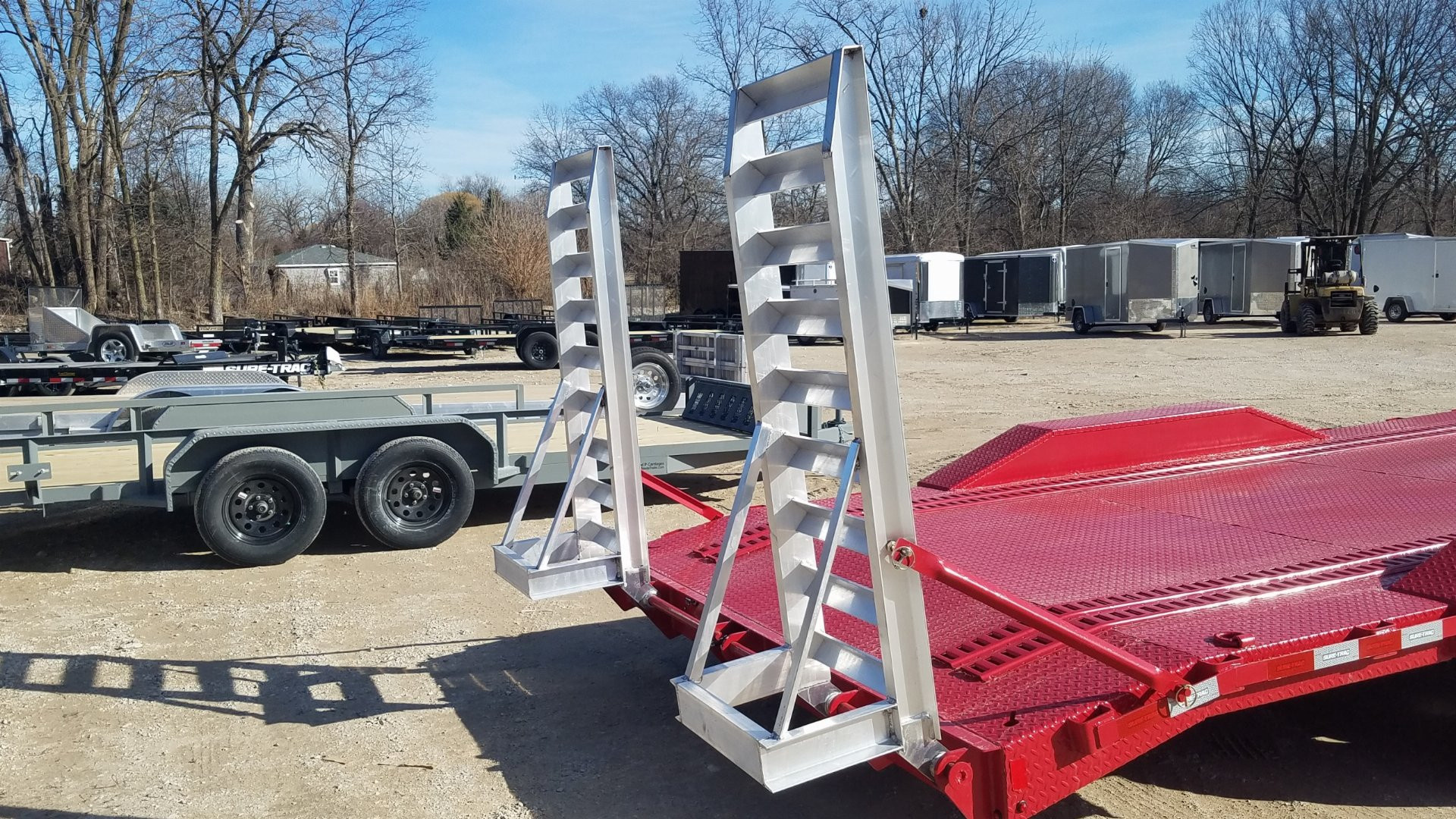 New 2024 Sure-Trac 8.5 x 22 (20+2) Full-Width Equipment Trailer Equipment Trailer