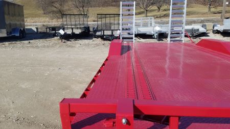New 2024 Sure-Trac 8.5 x 22 (20+2) Full-Width Equipment Trailer Equipment Trailer
