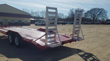 New 2024 Sure-Trac 8.5 x 22 (20+2) Full-Width Equipment Trailer Equipment Trailer