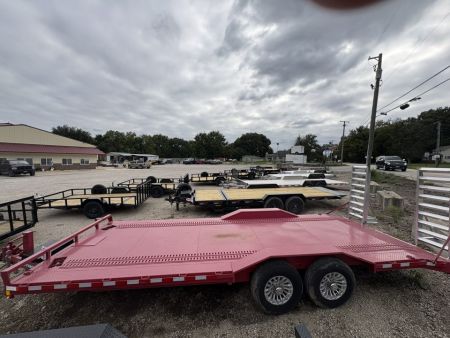 New 2024 Sure-Trac 8.5 x 22 (20+2) Full-Width Equipment Trailer Equipment Trailer