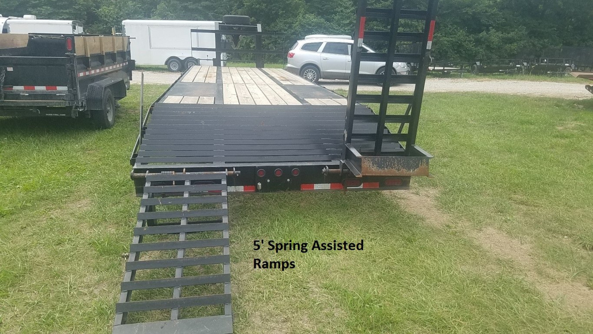 Used 2023 Kaufman Trailers 25+5 Gooseneck Deckover Trailer