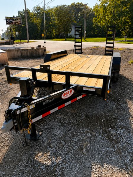 New 2026 MEB 7x16 Implement 14K Equipment Trailer