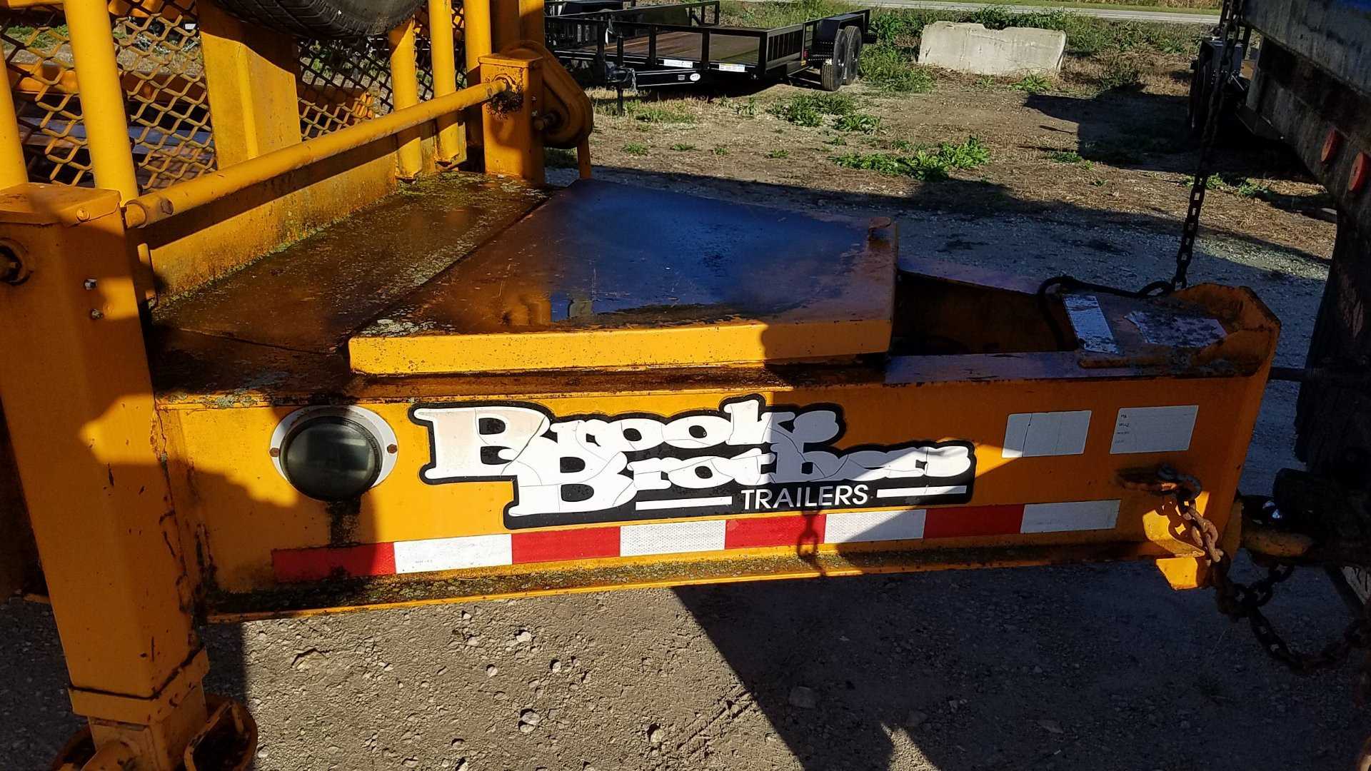 Used 2017 Brooks Brothers Flatbed Deckover Trailer 20K