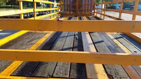 Used 2017 Brooks Brothers Flatbed Deckover Trailer 20K