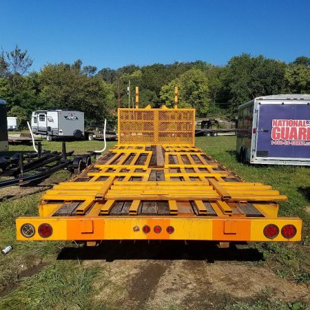 Used 2017 Brooks Brothers Flatbed Deckover Trailer 20K