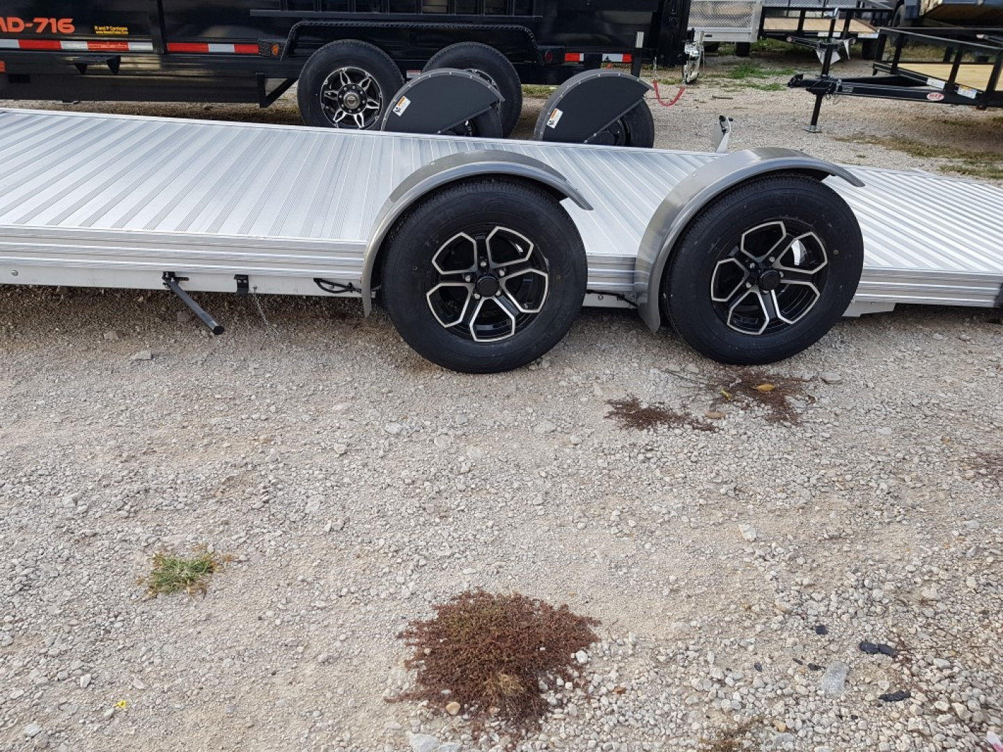 New 2026 Timpte 7x20 REV 3 Hydraulic Drop Deck Aluminum Car Hauler 7K